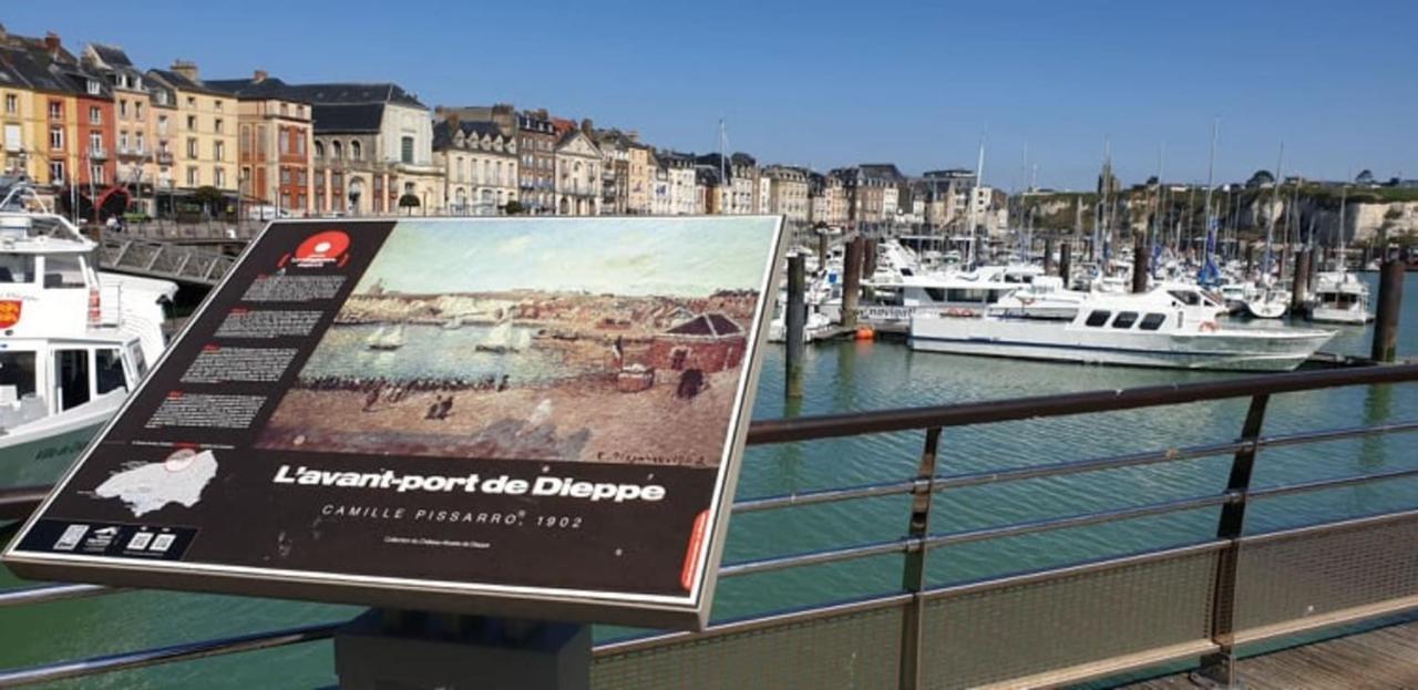 Dg 09 - Dieppe Pied Plage Vue Mer Exterior foto
